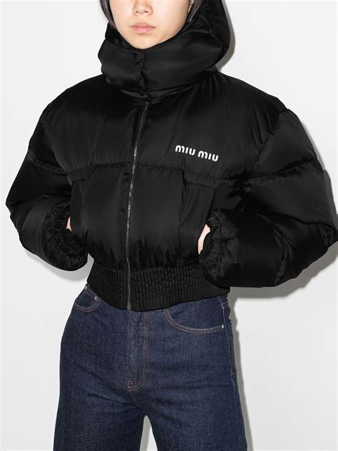 miu miu puffer jacket|Miu Miu Puffer Jackets .